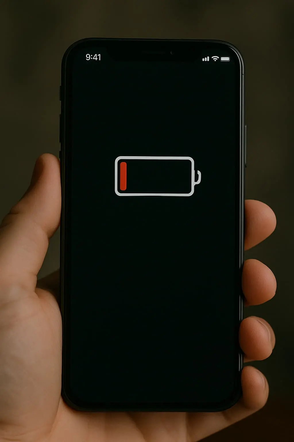 Illustration : 📲 Batterie iPhone qui se décharge vite : que faire ?